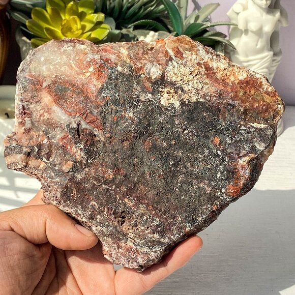 Natural Mexican Crazy Lace Agate Slab - Picture 9 of 10